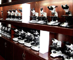 顯微鏡陳列室